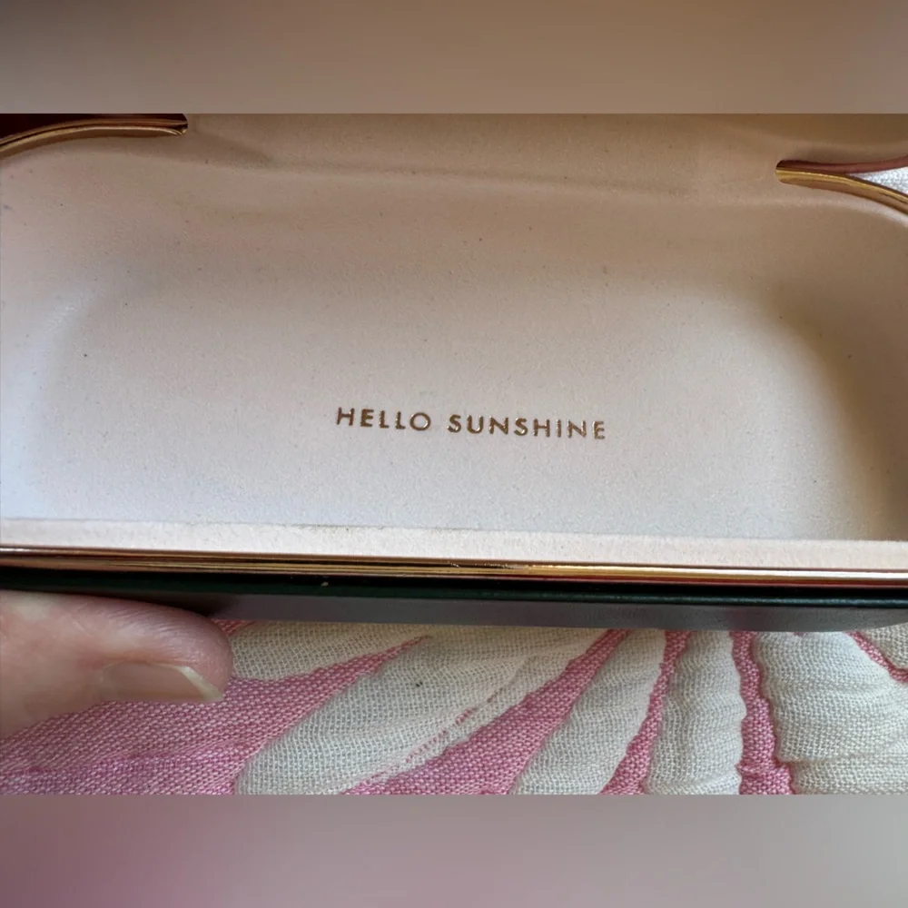 Kate Spade Blush Pink Eyewear Case
